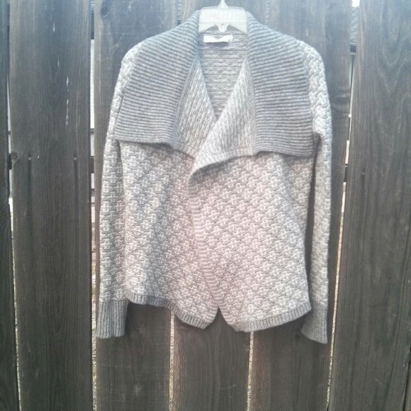 Loft Wool/Rayon/Mohair Blend Open Front Cardigan Size S - Picture 1 of 15